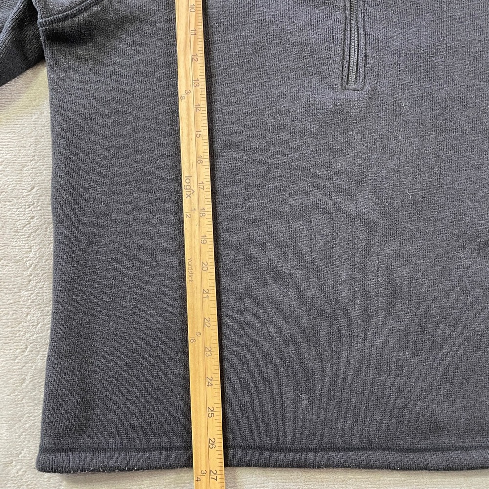 The North Face Gordon Lyons 1/4 Zip Fleece Sweater Mens XL Grey School Outdoor - Picture 5 of 11